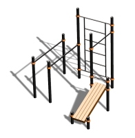 Спортивный комплекс воркаут ВС-98 в Ростове-на-Дону