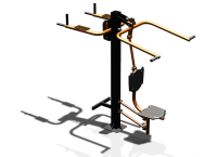 Уличный тренажер "Верхняя тяга Брусья Пресс" УТ339 в Ростове-на-Дону