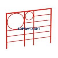 Шведская стенка с кольцами МАФ 3502 в Ростове-на-Дону