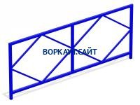 Ограждение площадки МАФ 5001 в Ростове-на-Дону