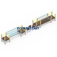 Детский спортивный комплекс Двойной мостик ДСК 3115 в Ростове-на-Дону