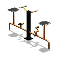 Уличный тренажер  "Вело двойной"   УТ211 в Ростове-на-Дону