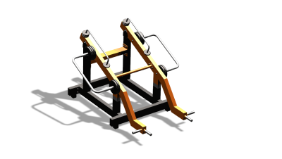 Силовой уличный тренажер  "Становая тяга"  УТ423 в Ростове-на-Дону