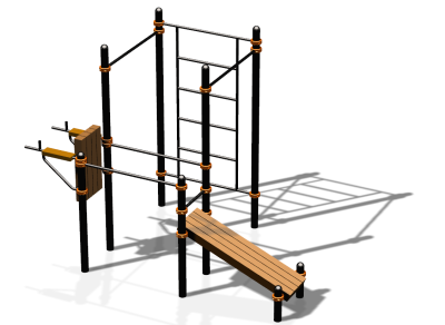 Спортивный комплекс воркаут ВС-82 в Ростове-на-Дону