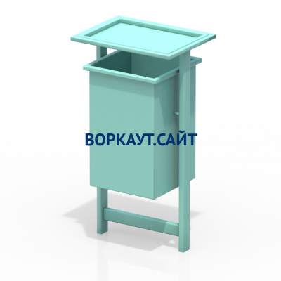 Урна с крышкой МАФ 1631 в Ростове-на-Дону