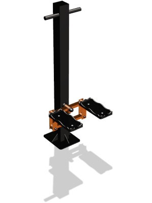 Уличный тренажер "Степпер ручка одинарный" УТ 116 в Ростове-на-Дону