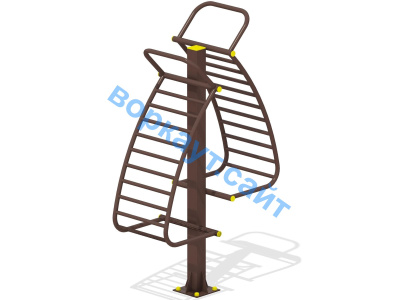 Уличный тренажер для пресса УТ 012 в Ростове-на-Дону