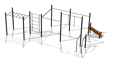 Спортивный комплекс воркаут ВС-153 в Ростове-на-Дону