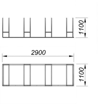 Велопарковка МАФ 6002 в Ростове-на-Дону
