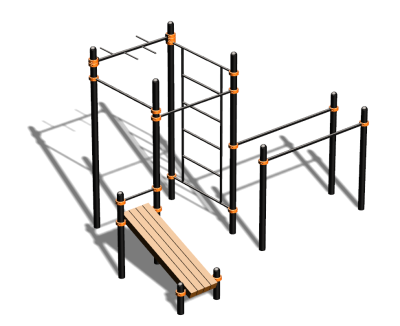 Спортивный комплекс воркаут ВС-91 в Ростове-на-Дону