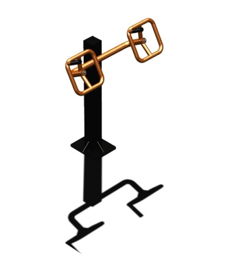 Уличный тренажер "Штурвал одинарный" УТ 122 в Ростове-на-Дону