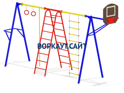 Гимнастический комплекс с баскетбольным щитом МАФ 3001 в Ростове-на-Дону Гимнастический комплекс с баскетбольным щитом МАФ 3001 в Ростове-на-Дону