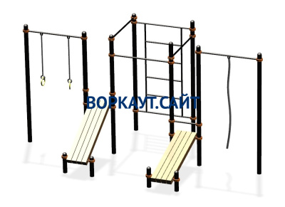 Спортивный комплекс воркаут ВС-44 в Ростове-на-Дону