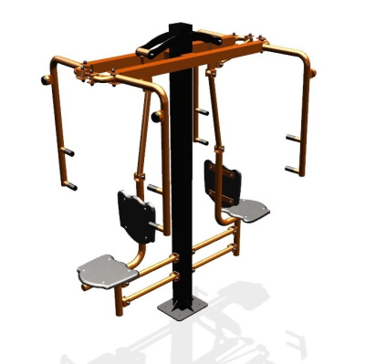 Уличный тренажер "Баттерфляй двойной"   УТ208 в Ростове-на-Дону