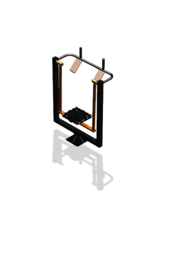 Уличный тренажер  "Маятник-пресс" УТ 104 в Ростове-на-Дону