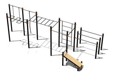 Спортивный комплекс воркаут ВС-77 в Ростове-на-Дону