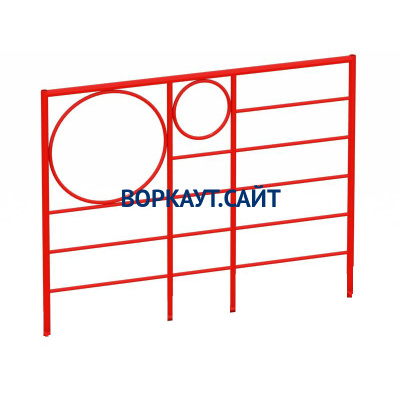 Шведская стенка с кольцами МАФ 3502 в Ростове-на-Дону