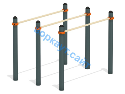 Брусья тройные ВС-16 в Ростове-на-Дону