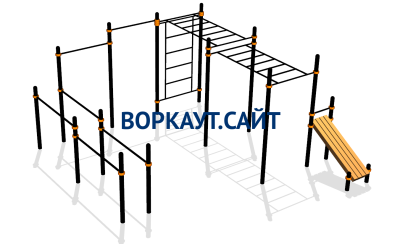 Спортивный комплекс воркаут ВС-109 в Ростове-на-Дону