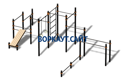 Спортивный комплекс воркаут ВС-51 в Ростове-на-Дону