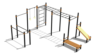 Спортивный комплекс воркаут ВС-71 в Ростове-на-Дону
