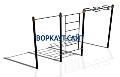 Спортивный комплекс воркаут ВС-129 в Ростове-на-Дону