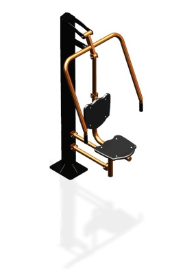 Уличный тренажер "Жим от груди одинарный" УТ 111 в Ростове-на-Дону