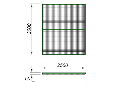 Ограждение спортивной площадки 2500х3000 МАФ 5103 в Ростове-на-Дону