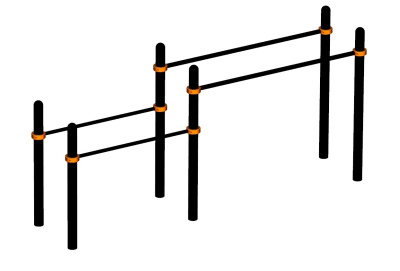 Брусья разновысокие ВС-15 в Ростове-на-Дону