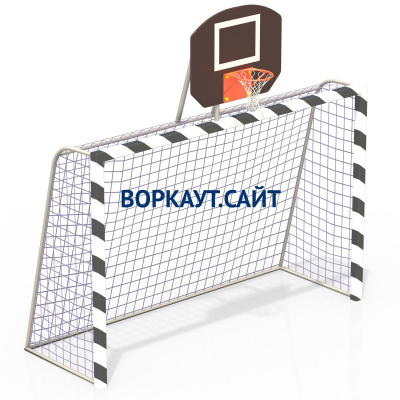 Ворота с баскетбольным щитом СИО 3512 в Ростове-на-Дону