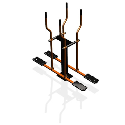 Уличный тренажер  "Лыжи двойные"   УТ210 в Ростове-на-Дону