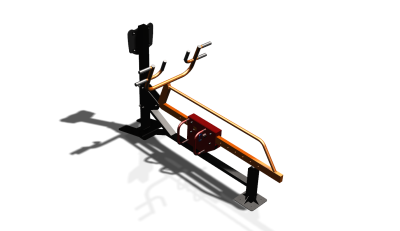 Силовой уличный тренажер  "Гребная тяга"  УТ414 в Ростове-на-Дону