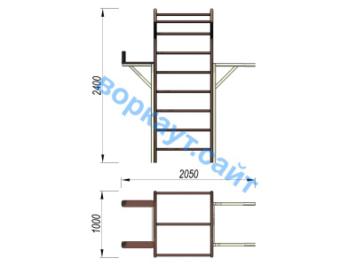 Детский спортивный комплекс 3 в 1 ДСК 3103 в Ростове-на-Дону
