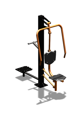 Уличный тренажер "Жим от груди Твистер" УТ328 в Ростове-на-Дону