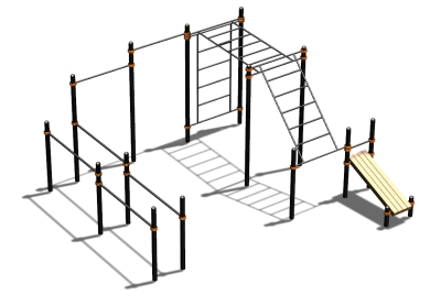 Спортивный комплекс воркаут ВС-146 в Ростове-на-Дону