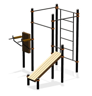 Спортивный комплекс воркаут ВС-64 в Ростове-на-Дону