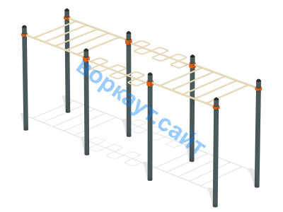 Воркаут комплекс рукоходов ВС-22 в Ростове-на-Дону