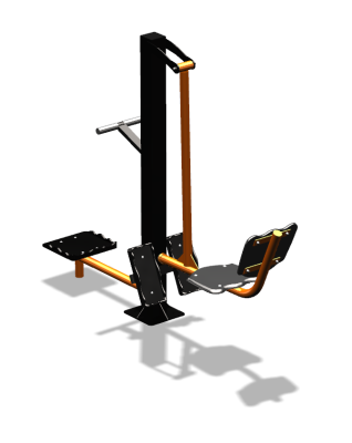 Уличный тренажер "Жим ногами Твистер" УТ305 в Ростове-на-Дону