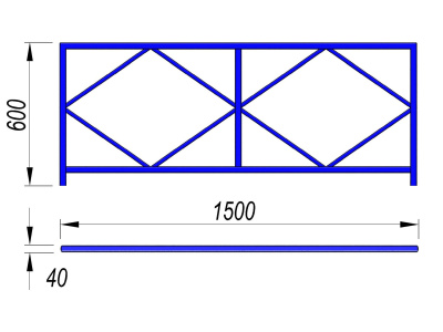 Ограждение площадки МАФ 5001 в Ростове-на-Дону