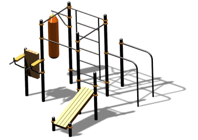 Спортивный комплекс воркаут ВС-93 в Ростове-на-Дону