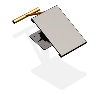 Уличный тренажер "Скамья для пресса" УТ 121 в Ростове-на-Дону