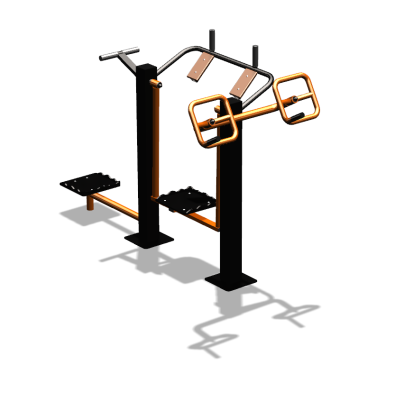 Уличный тренажер "Штурвал Пресс Супертвистер" УТ301 в Ростове-на-Дону