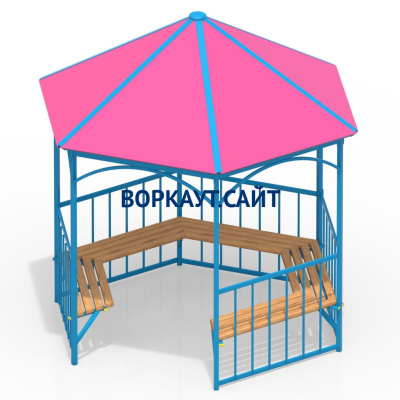 Беседка с лавками МАФ 4120 в Ростове-на-Дону
