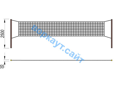 Волейбольные стойки СИО 3515 в Ростове-на-Дону