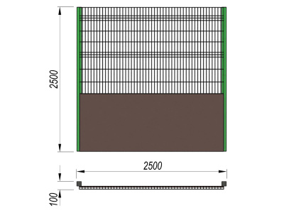Ограждение хоккейной коробки МАФ 5202 в Ростове-на-Дону