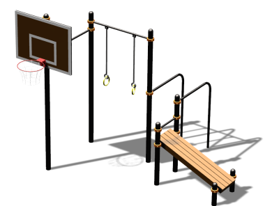 Спортивный комплекс воркаут ВС-143 в Ростове-на-Дону
