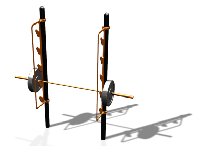 Спортивный комплекс воркаут ВС-84 в Ростове-на-Дону