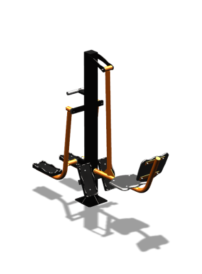 Уличный тренажер "Жим ногами Шпагат" УТ315 в Ростове-на-Дону