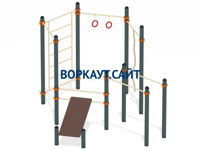 Спортивный комплекс воркаут ВС-49 в Ростове-на-Дону