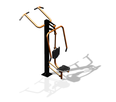 Уличный тренажер "Жим от груди Турник" УТ341 в Ростове-на-Дону